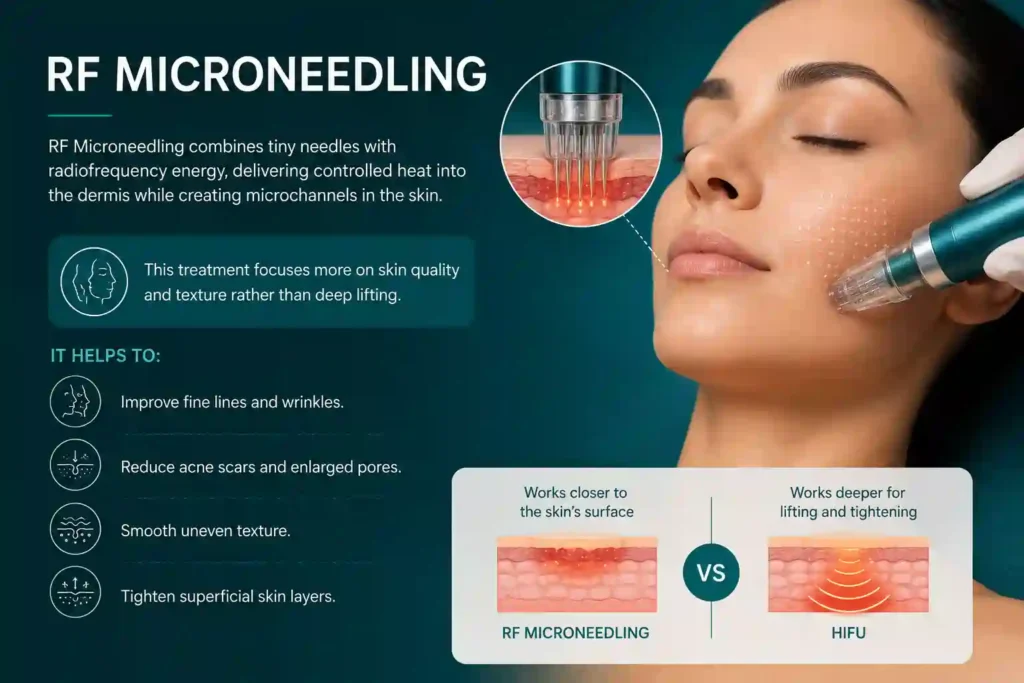 What Does RF Microneedling Do That HIFU Alone Cannot Beeston Hill