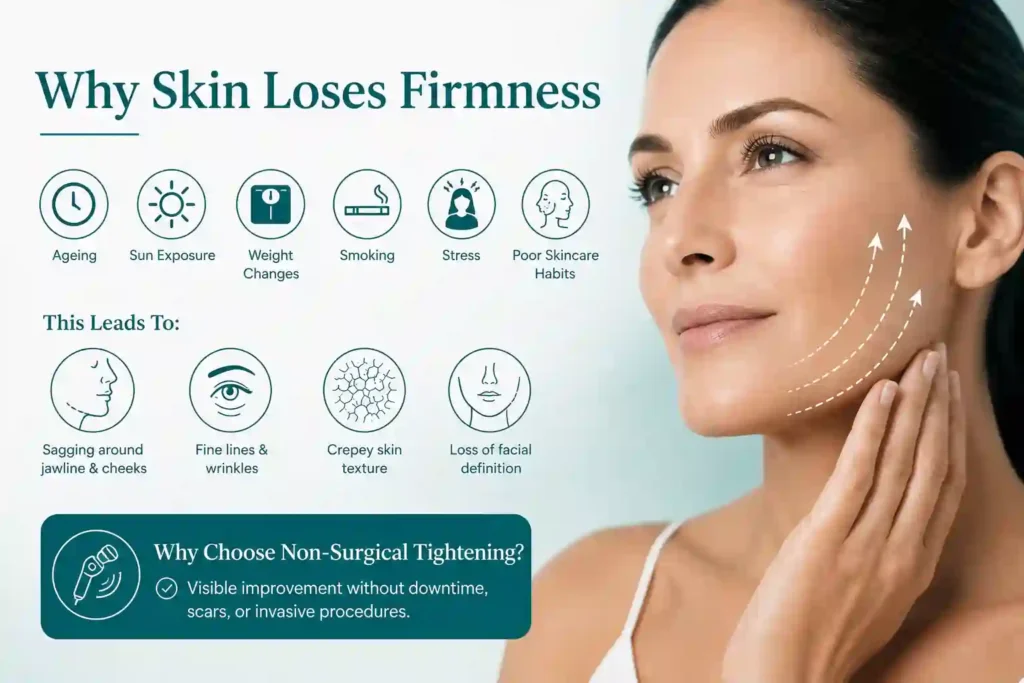 What Makes Skin Lose Firmness and Why Do People Seek Non-Surgical Tightening Beeston Hill?